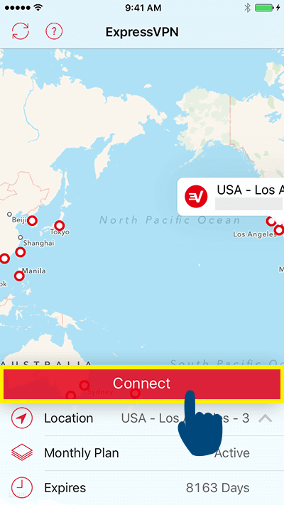 connect to expressvpn