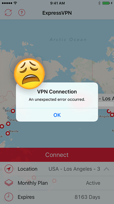 vpn connection error