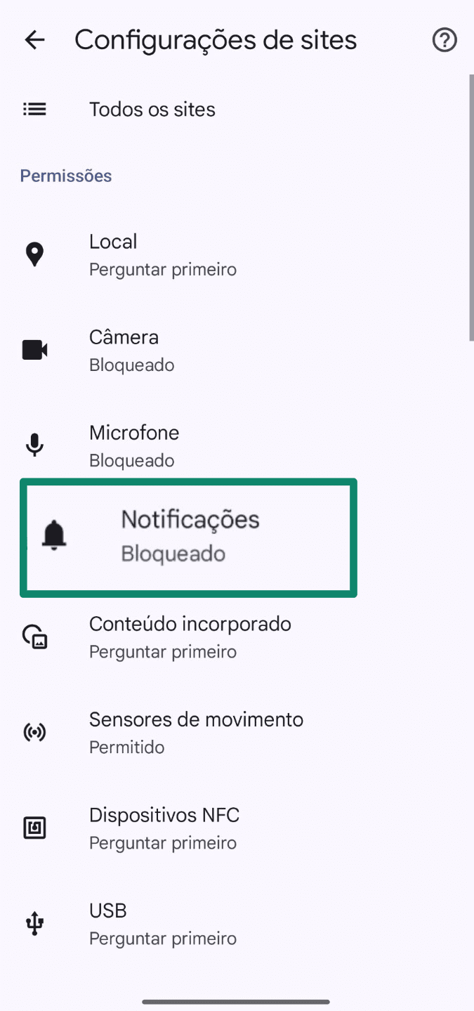 Make Sure Its Set To Blocked Pt