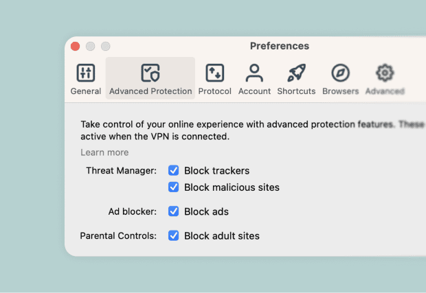 Activez-le dans les paramètres de votre application Ouvrez votre application ExpressVPN, rendez-vous dans les paramètres et activez le bloqueur d...