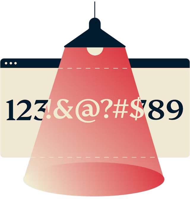 Chiffrement de votre connexion : Des chiffres remplacés par des caractères aléatoires sur un écran sous la lumière, symbolisant un cryptage.