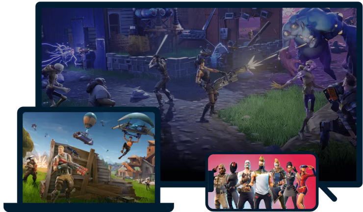 Fortnite dans plusieurs appareils.
