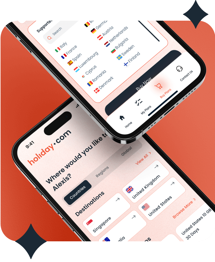 Obtenez une eSIM holiday.com gratuite avec ExpressVPN