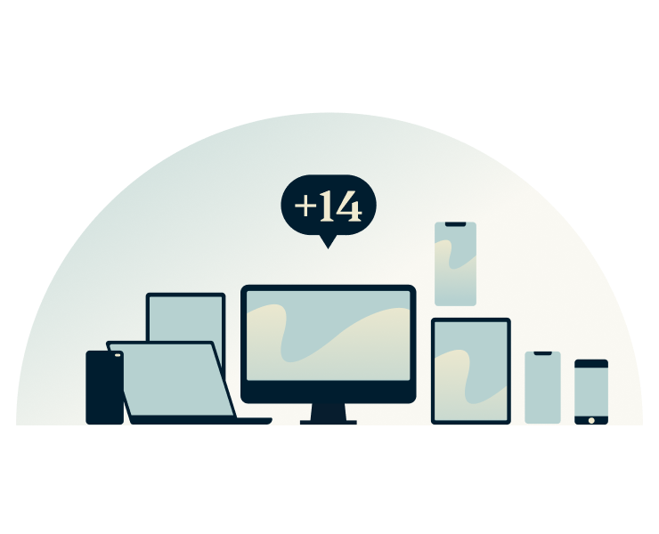 Up To 14 Devices Sky@2x